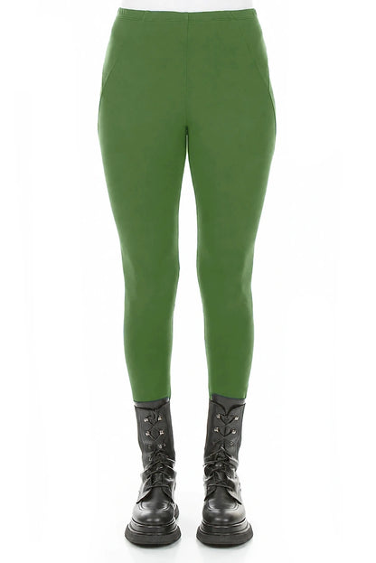 Vert trèfle Coton Leggings