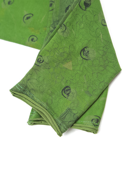 Shamrock Green Meadow Cotton Wristlets