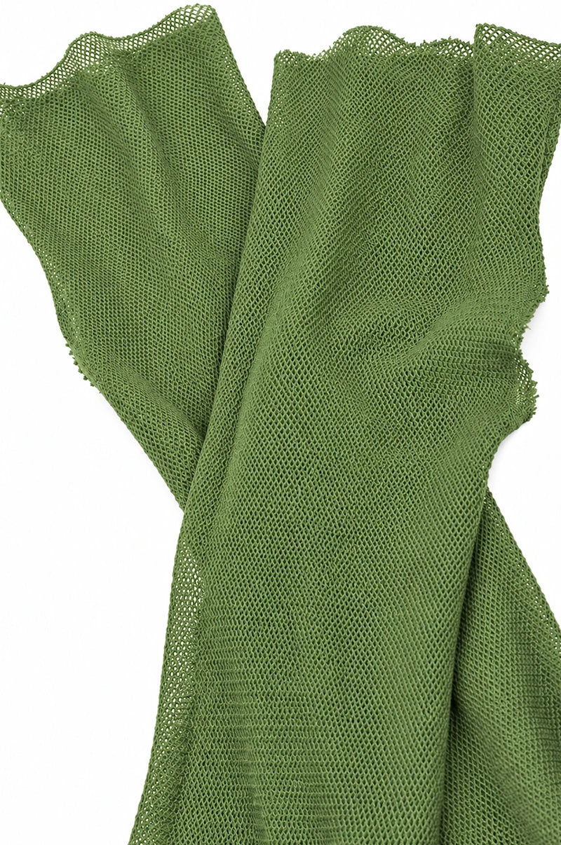 Shamrock Green Mesh Soft Cotton Wristlets