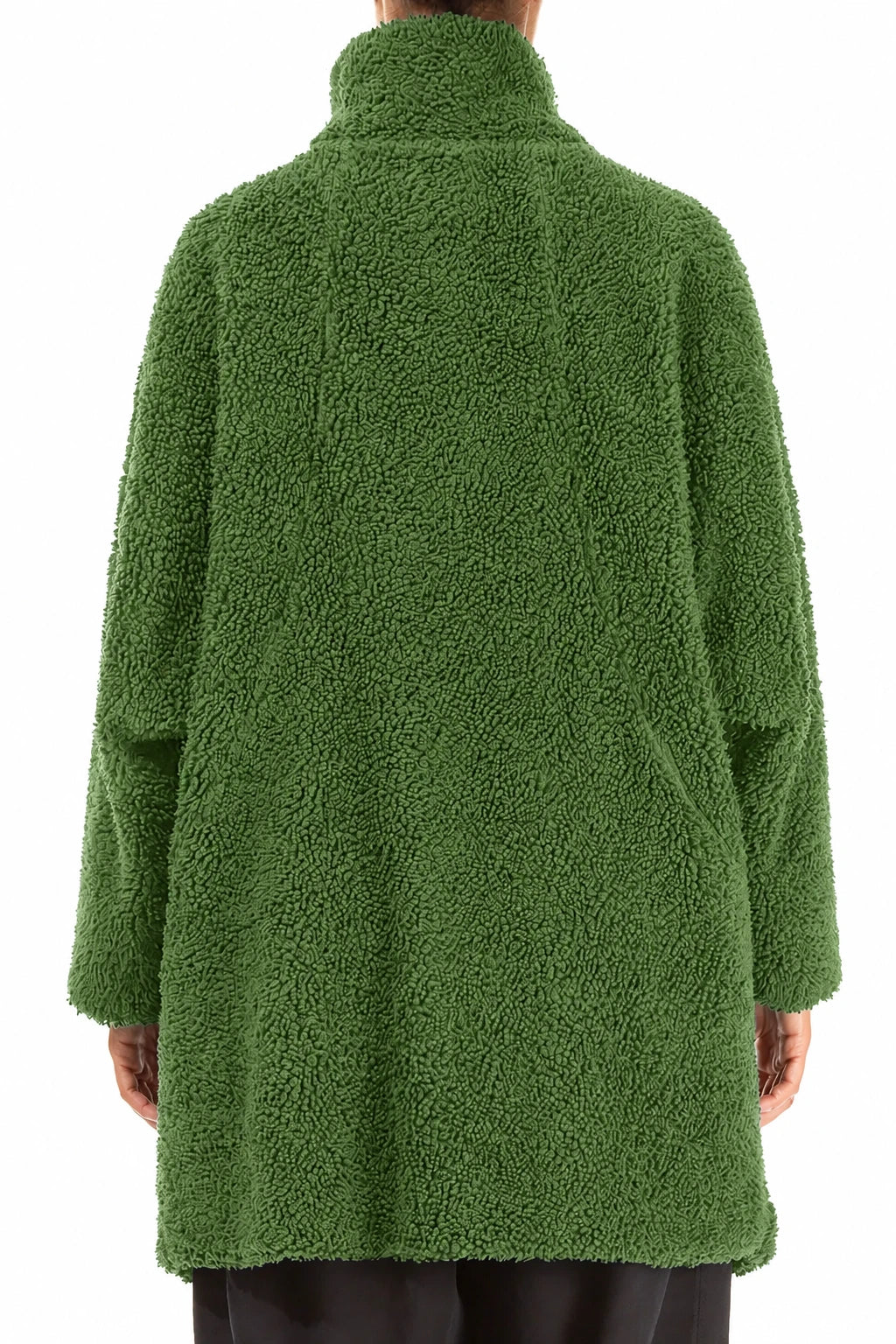 Shamrock Green Teddy Cotton Coat