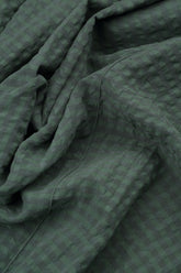 Short Sage Textured Silk Jacket 6