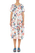 Short Sleeves Balloon Primrose Linen Dress 1