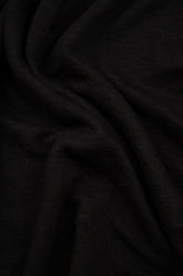 Short Sleeves Black Cotton Top 5