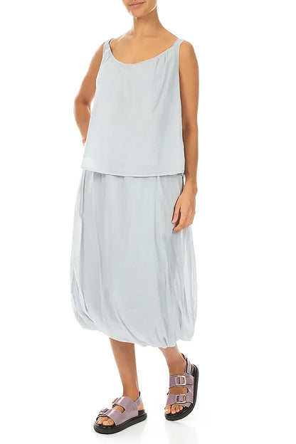 Silver Grey Cotton Camisole Top 4