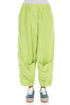 Six Pockets Lime Linen Trousers 1