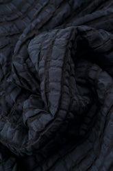 Slate Blue Checkered Linen Cotton Jacket 5