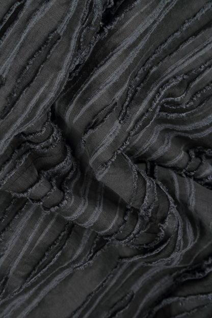Slate Fray Weave Skirt