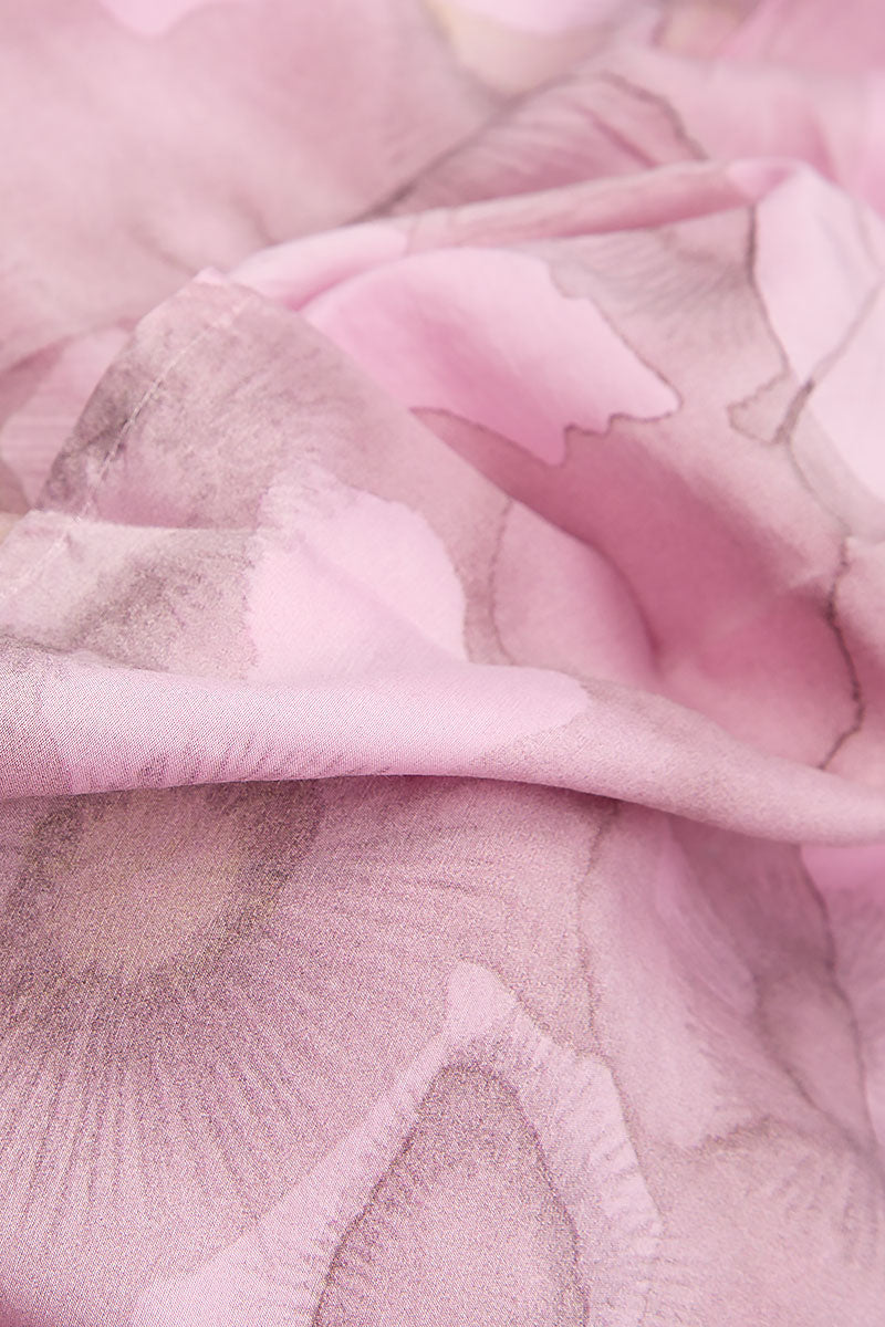 Sleeveless Camomile Taffy Pink Silk Bamboo Top 5