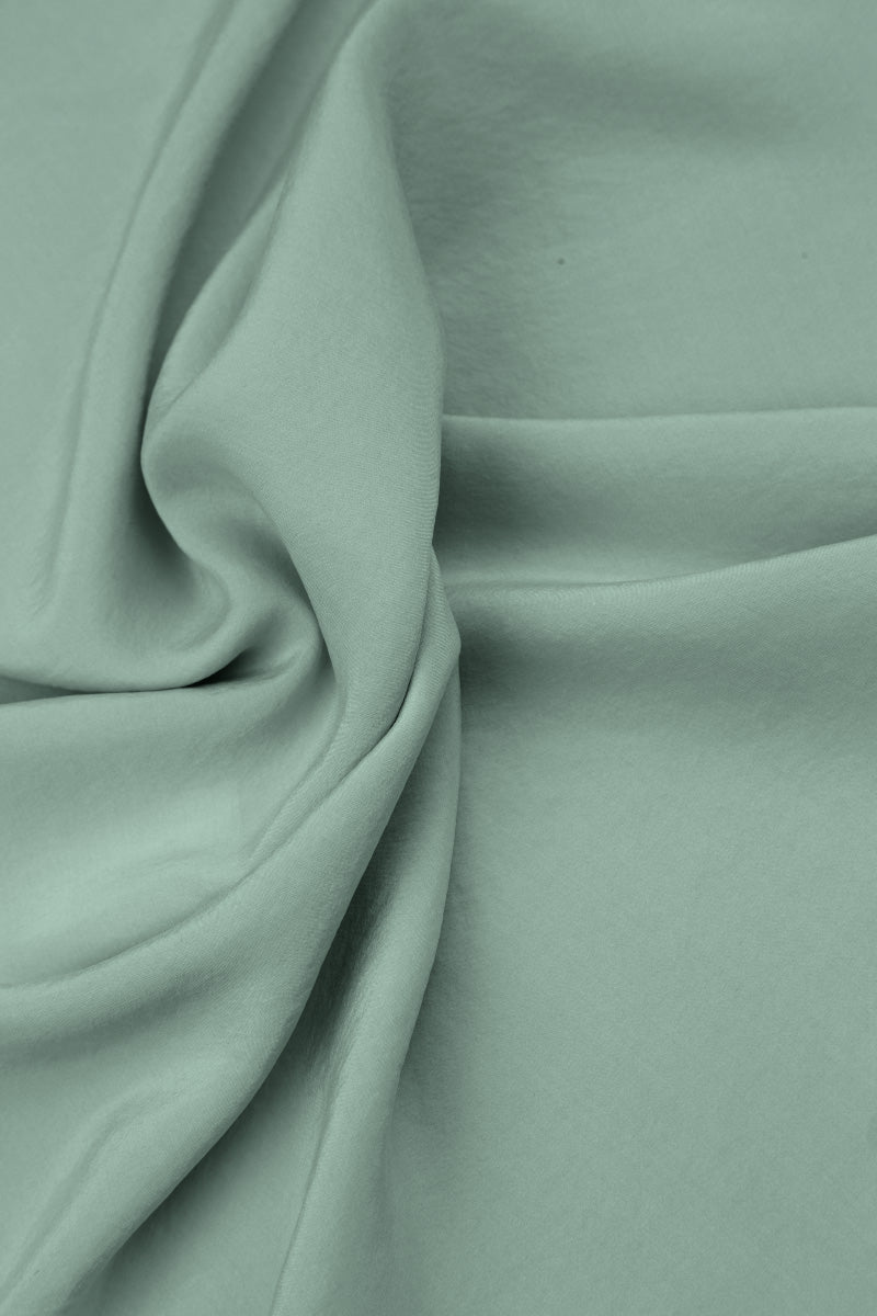 Sleeveless Sage Silk Top 5