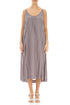 Sleeveless Truffle Silk Bamboo Dress 1