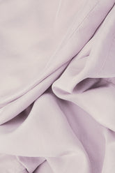 Slight Taper Lilac Silk Bamboo Trousers 5