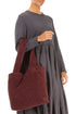 Soft Merlot Teddy Cotton Bag 1