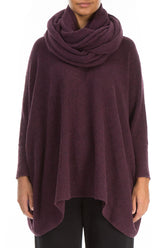 Mulberry Wool Infinity Scarf 1