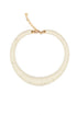 Spiral White Rubber Choker 1