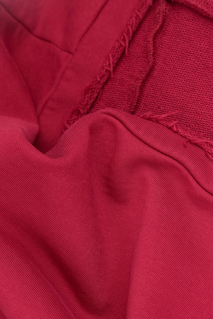 Boxy Ruby French Terry Cotton Jacket 6