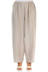 Taper Beige Pure Silk Trousers 1