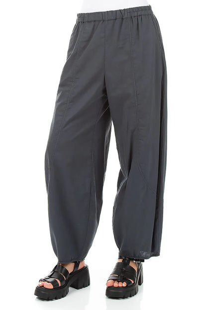 Taper Graphite Cotton Trousers 3