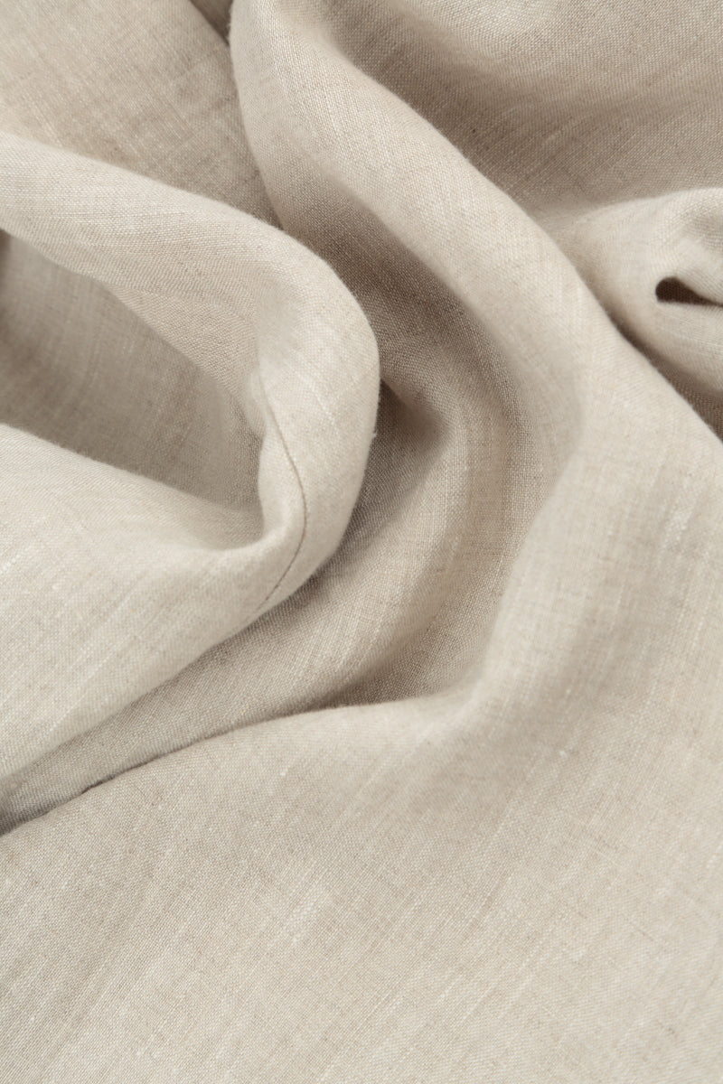 Taper Natural Linen Trousers 4