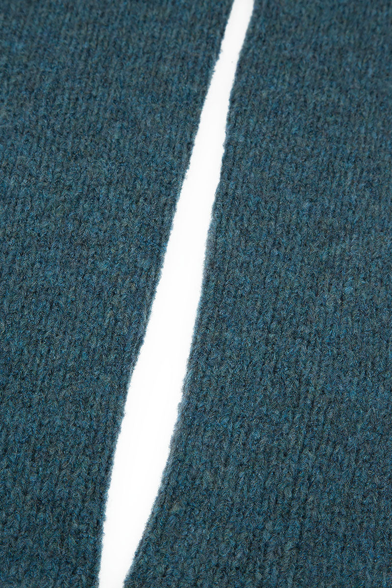 Teal Wool Leg Warmers 4