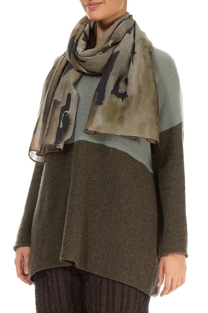 Terra Seiden-Baumwollschal