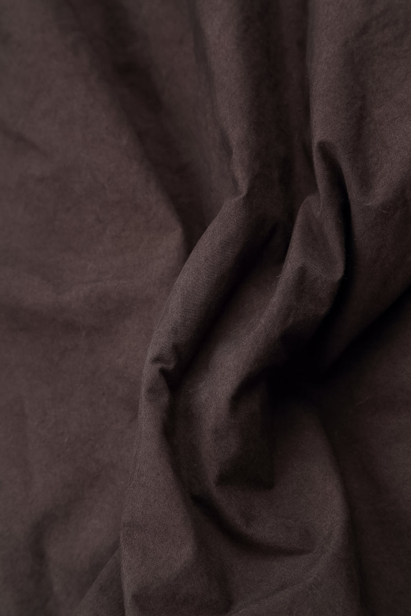 Gilet en coton marron forêt à trois poches