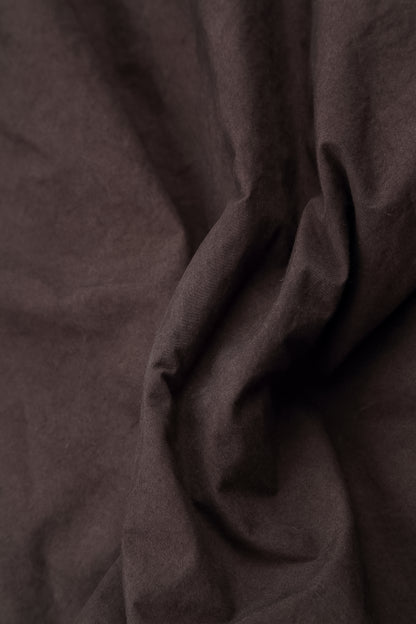 Gilet en coton marron forêt à trois poches