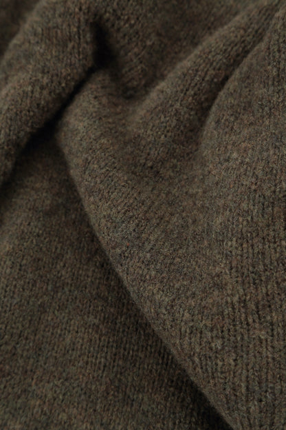 Three Pockets Khaki Wool Gilet 5