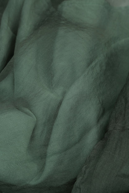 Tie Up Sage Silk Chiffon Jacket 5