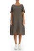 Truffle Textured Linen Dress 1