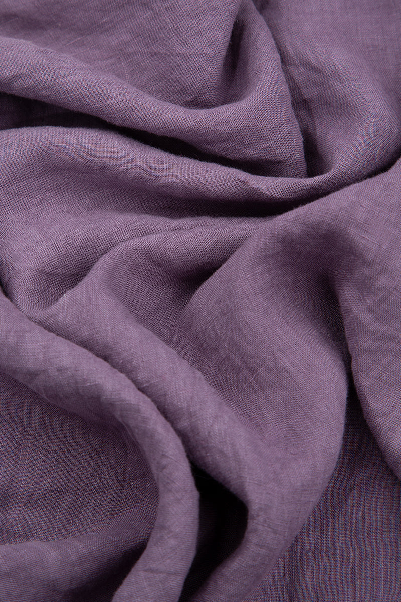 Tuck Ends Amethyst Linen Trousers 5