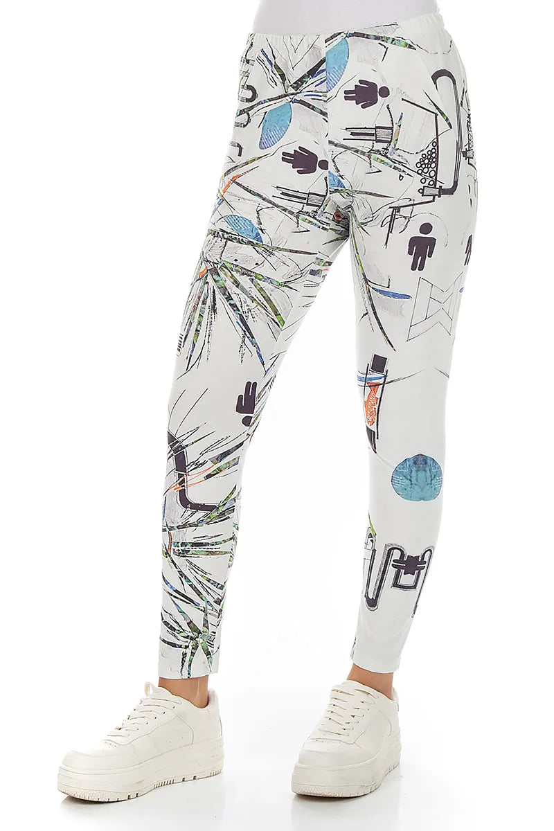 Urban Jungle Cotton Leggings