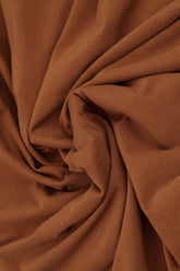 V-Neck Aged Copper Cotton Dress 5