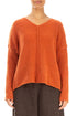 V-Neck Ember Wool Sweater 1
