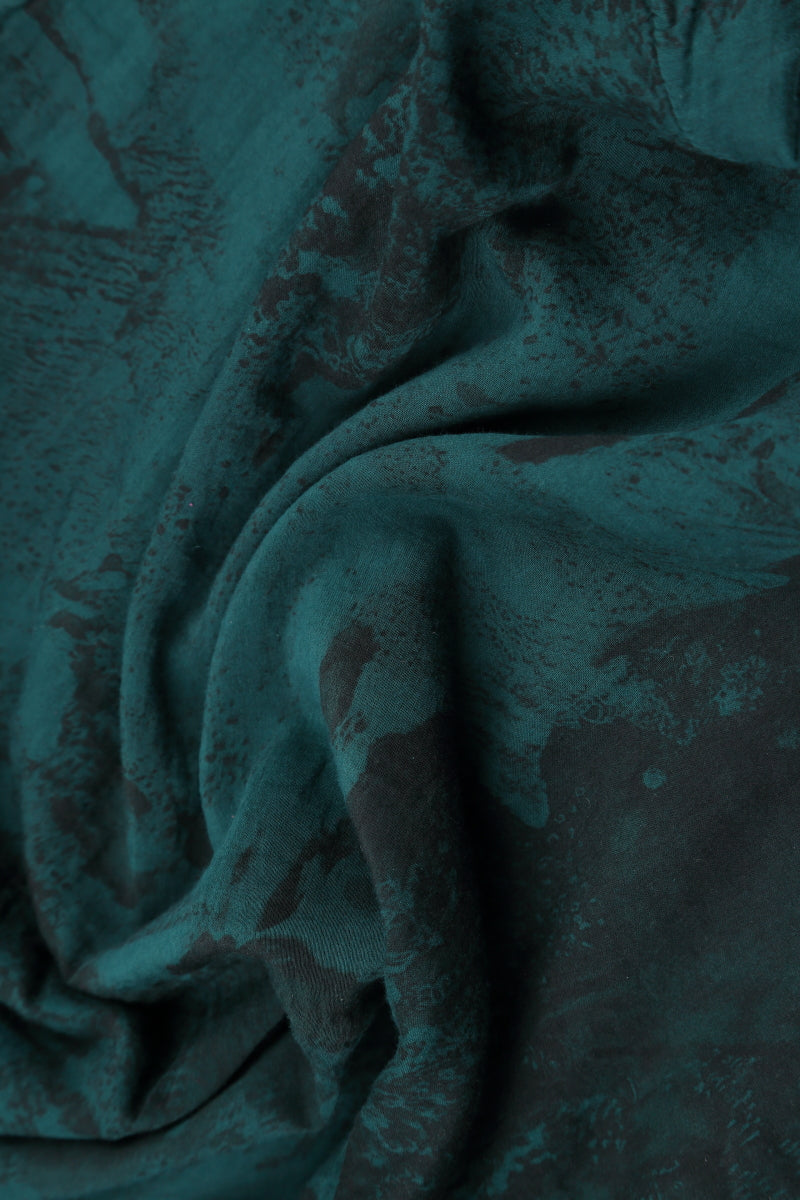 V-Neck Emerald Alabaster Silk Cotton Jacket Dress 5