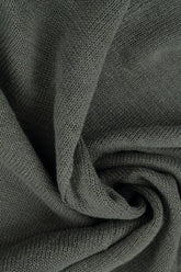 V-Neck Sage Linen Jumper 5