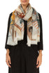 Vintage Sketch Cashmere Silk Scarf 1