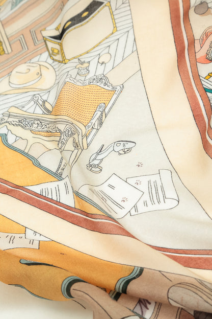 Western Reverie Cashmere Silk Scarf