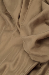 Wide Flowy Aged Copper Pure Silk Trousers 5
