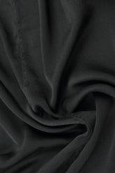 Wide Leg Black Silk Trousers 5