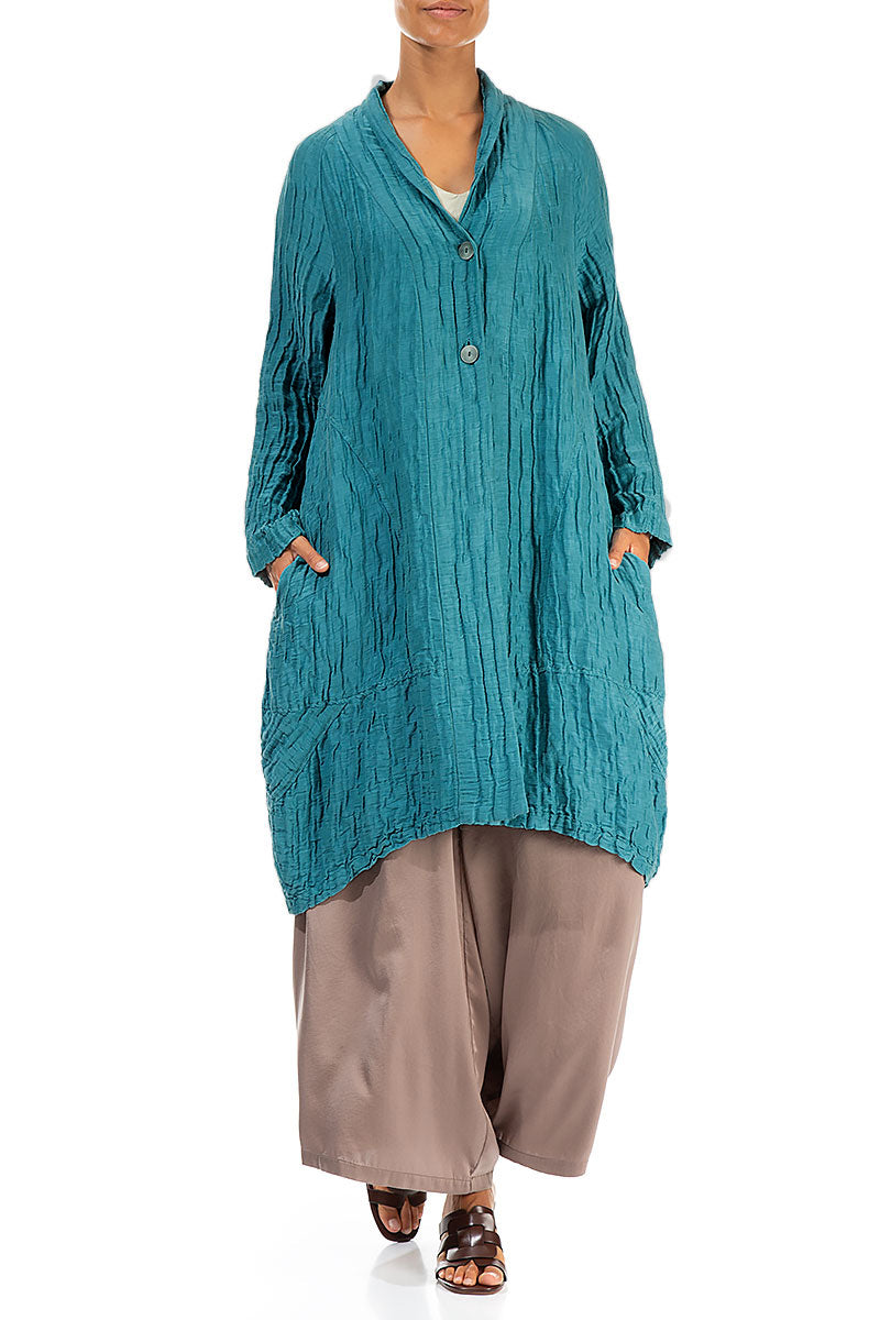 Wide Leg Truffle Silk Trousers 4