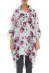 Wide Loose Pink Rose Linen Shirt 1