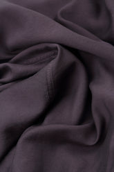 Wide Vintage Violet Silk Cotton Trousers 5