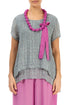 Wild Berry Silk Bamboo Bead Necklace 1