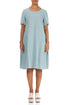 Flared Midi Breeze Linen Dress 1