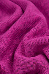 Flowers Decorated Orchid Linen Jumper 6