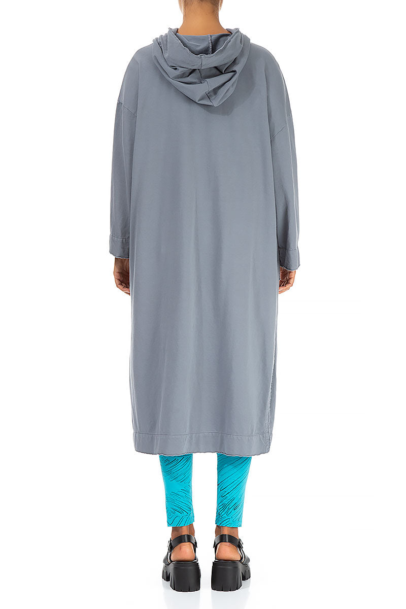 Hooded Storm Grey Cotton Jacket 2