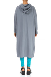 Hooded Storm Grey Cotton Jacket 2