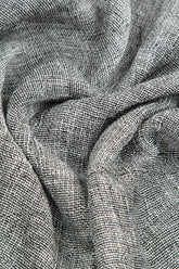 Evergreen Grey Mélange Linen Jacket Blouse 5