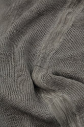 Loose Washed Effect Taupe Linen Jumper 5