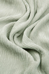 Straight Pistachio Silk Viscose Trousers 4